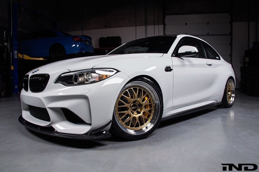 3D Design - M2 F87 Bumper Canards Carbon