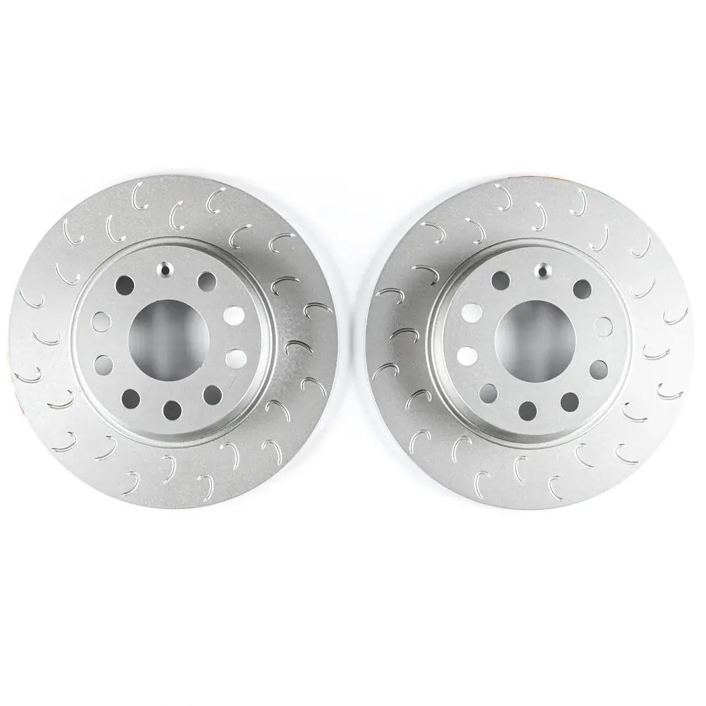 034 Motorsport 1-Piece Rear Brake Rotor Upgrade Kit - VW/Audi / PQ35 / MQB