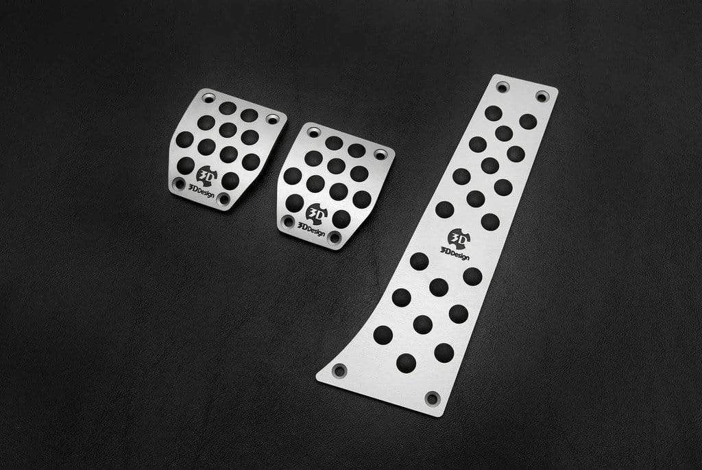 3D Design Aluminum Pedal Set - Manual / DCT