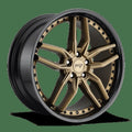 Niche 1PC M195 Methos 20" 5x112 Matte Bronze Black Bead Ring