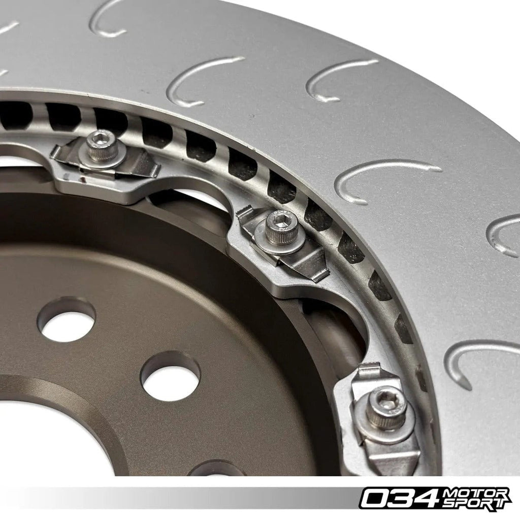 034Motorsport 2-Piece Floating Rear Brake Rotor 310mm Upgrade - VW/Audi / MQB / EVO4