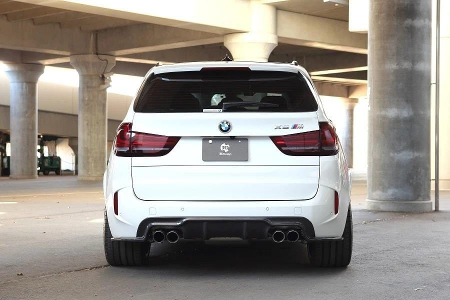 3D Design F85 X5M Carbon Rear Diffuser