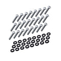 Nuke Performance 24 bolts and nylon washers for CFC Unit , M6x20