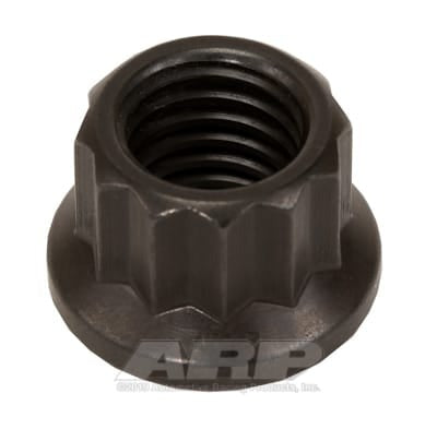 ARP 9/16-12in 12pt Black Nut Kit