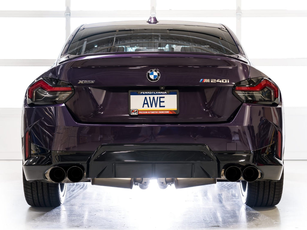 AWE Cat-Back Exhaust for G42 BMW M240i