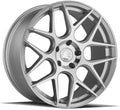 Aodhan AFF2 20" 5x112 Gloss Silver Machined Face