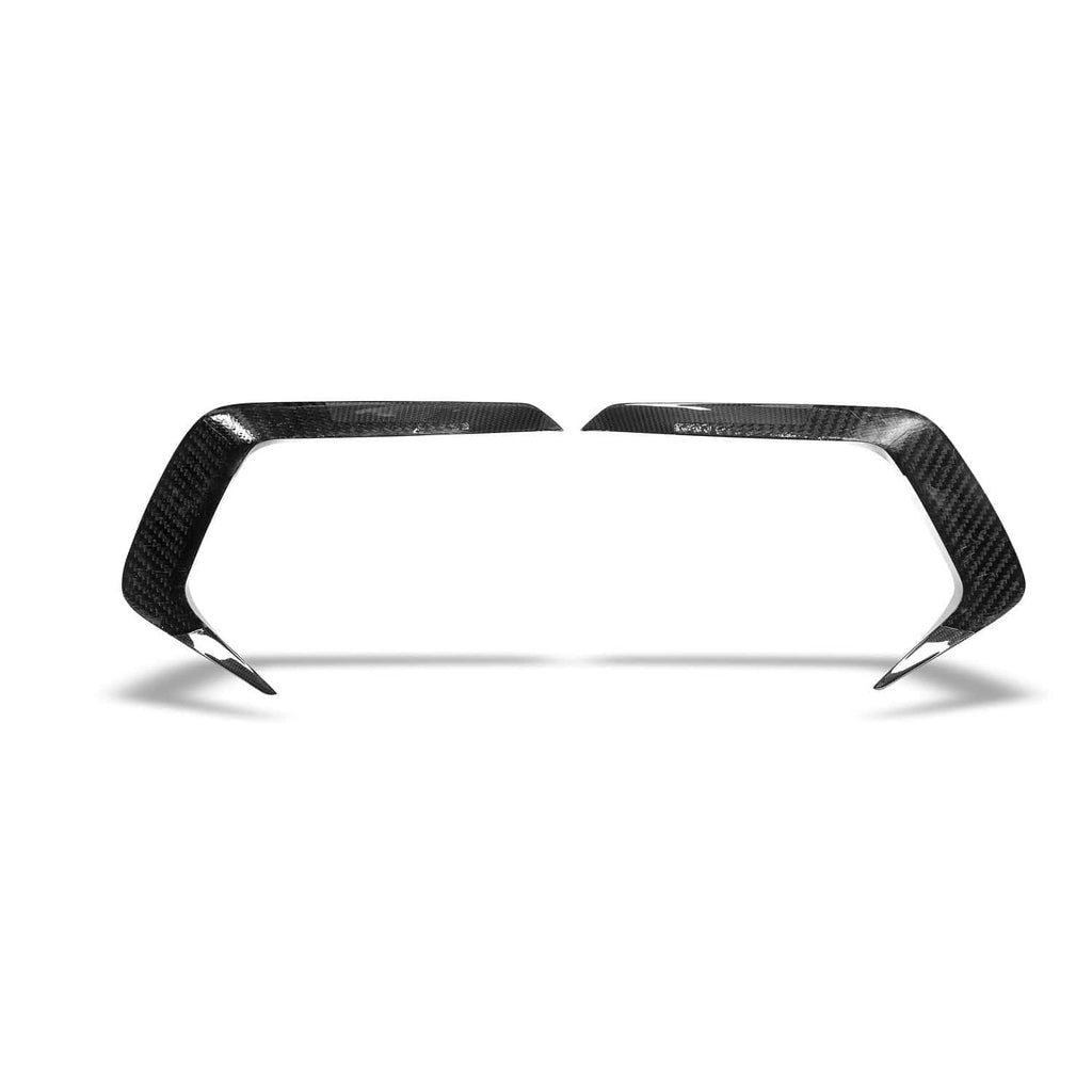 Revozport Carbon Fiber Front Bumper Canards - BMW / F91 / F92 / F93 / M8