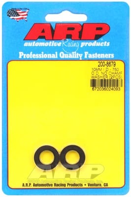 ARP M10 ID .75 OD Black Washers (Set of 2)