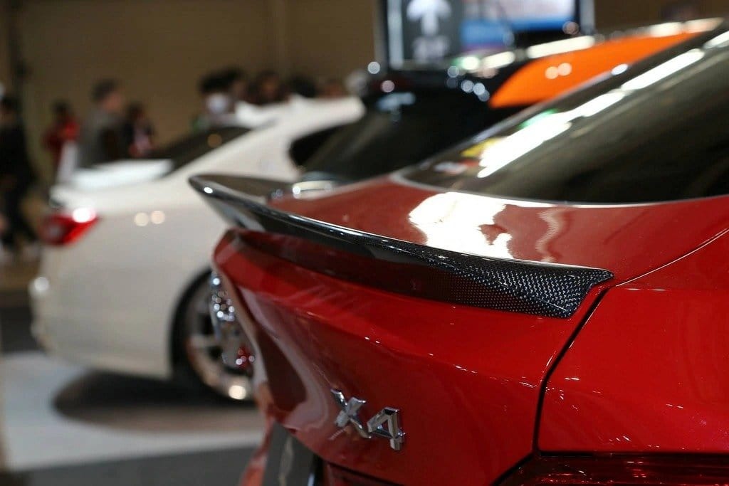 3D Design F26 X4 Carbon Trunk Spoiler