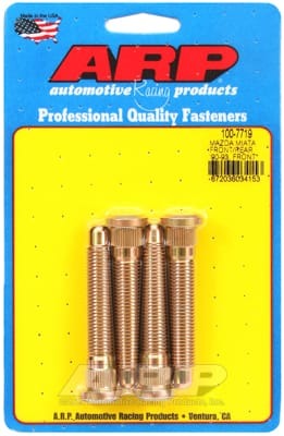 ARP 90-93 Miata Front & Rear / 94-05 Miata Front Only Wheel Stud Kit (4 Studs)