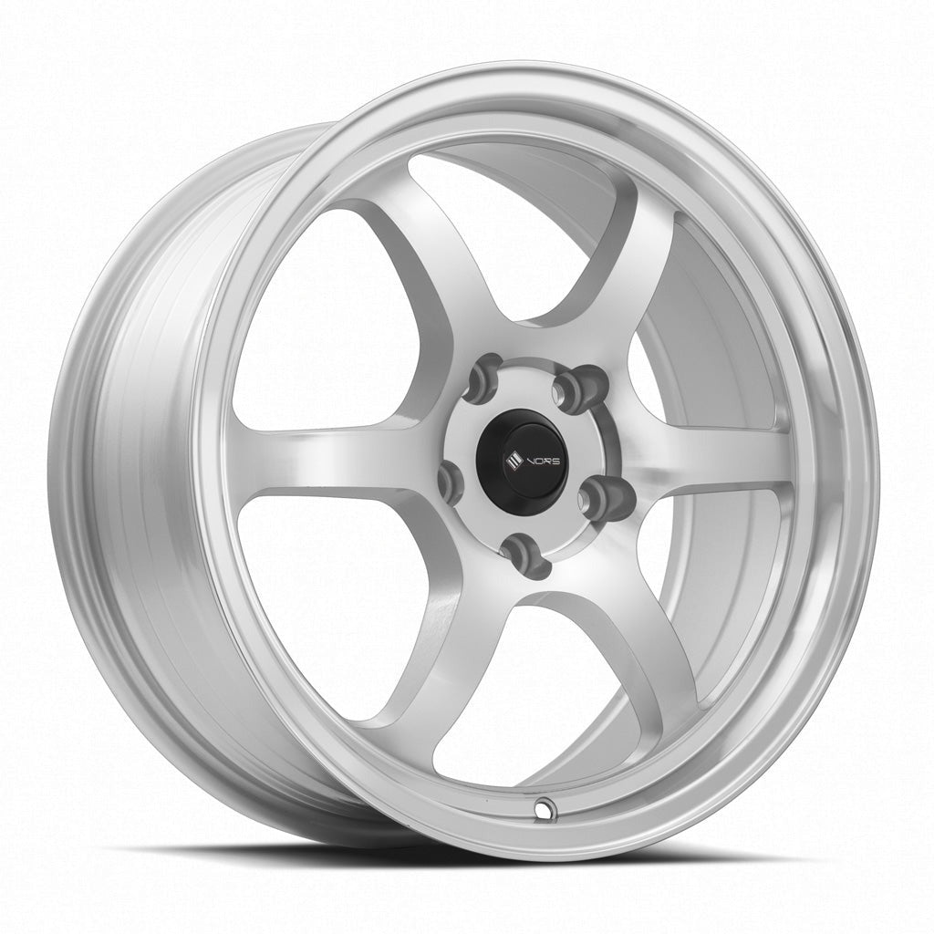 VORS LT61 17" 5x110 Silver Machined Face