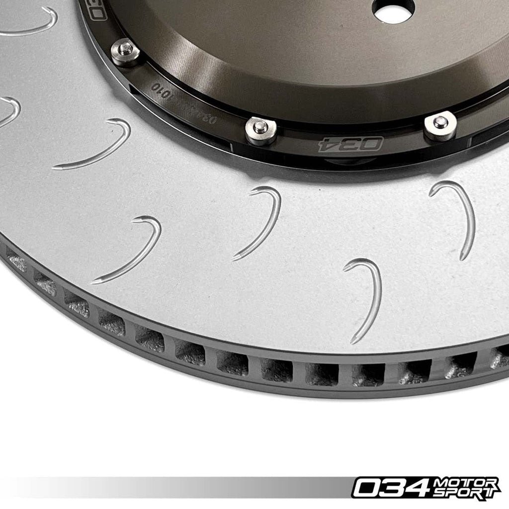 034Motorsport 2-Piece Floating Front Brake Rotor Upgrade Kit - Audi B9 / B9.5 / RS5 / 4M / 4M.5 / Q7 / Q8