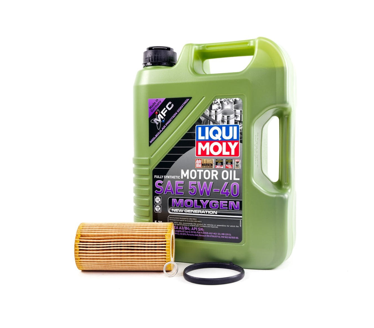Oil Service Kit - Liqui Moly MolyGen 5w-40 - VW/Audi 2.0T FSi