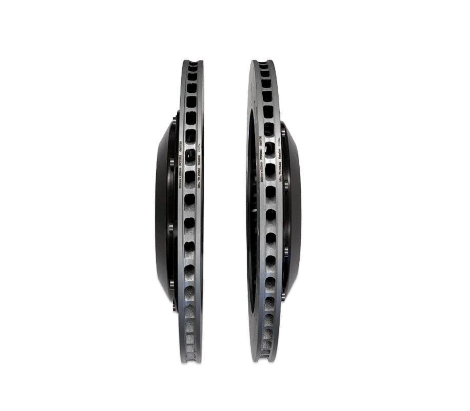 034Motorsport 2-Piece Floating Rear Brake Rotor 350mm Upgrade - VW / Audi / MQB / 8V / A3 / S3 / RS3 / TT / Golf R