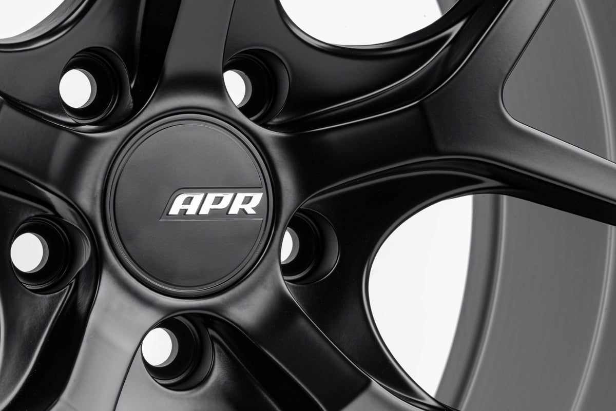 APR A01 19" 5x112 Satin Black Flow Formed Wheel