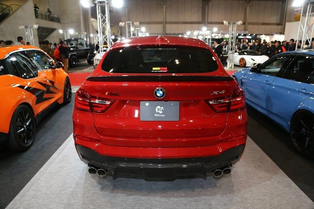 3D Design F26 X4 Carbon Trunk Spoiler