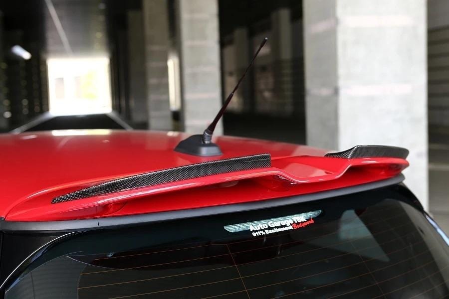 3D Design Mini F56 JCW Carbon Roof Spoiler Extension