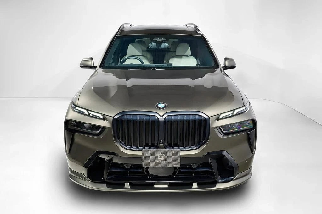 3D Design LCI Front Lip Spoiler - BMW G07 X7