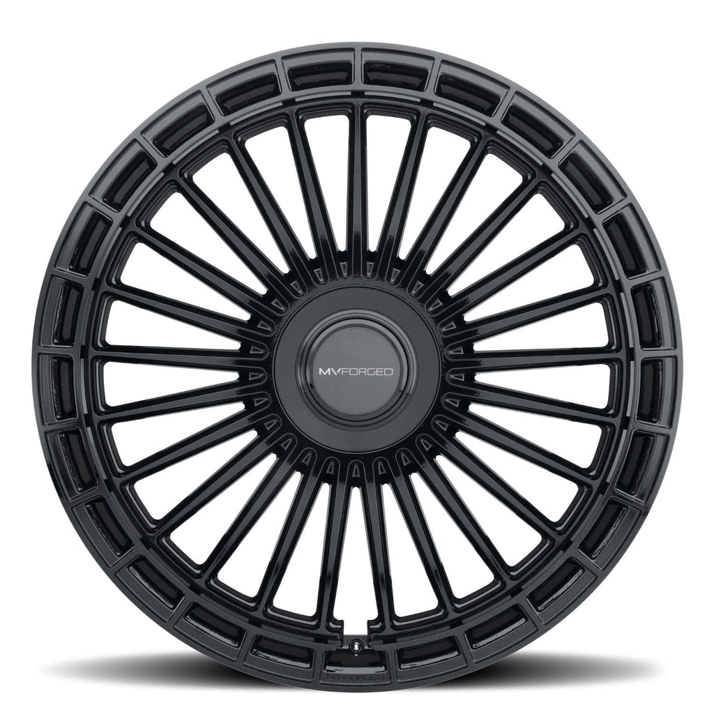 MV Forged MVF40 22" 5x112 Gloss Black (Custom Wheel)