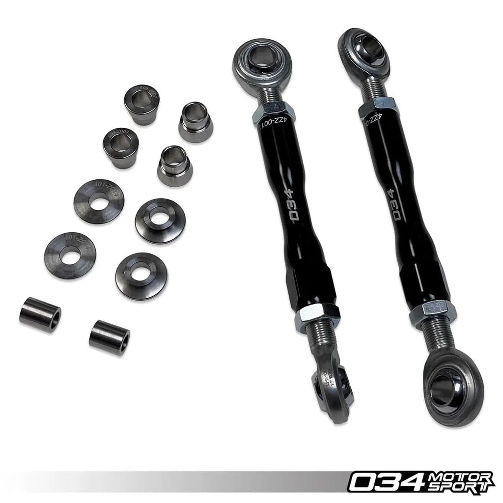 034Motorsport Dynamic+ Adjustable Sway Bar Bundle Package - VW / Audi / 4.2L / V8 / 5.2L / V10 / Gen 1 / Gen 1.5 / R8