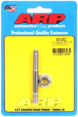 ARP 5/16 x 2.700 SS Air Cleaner Stud Kit