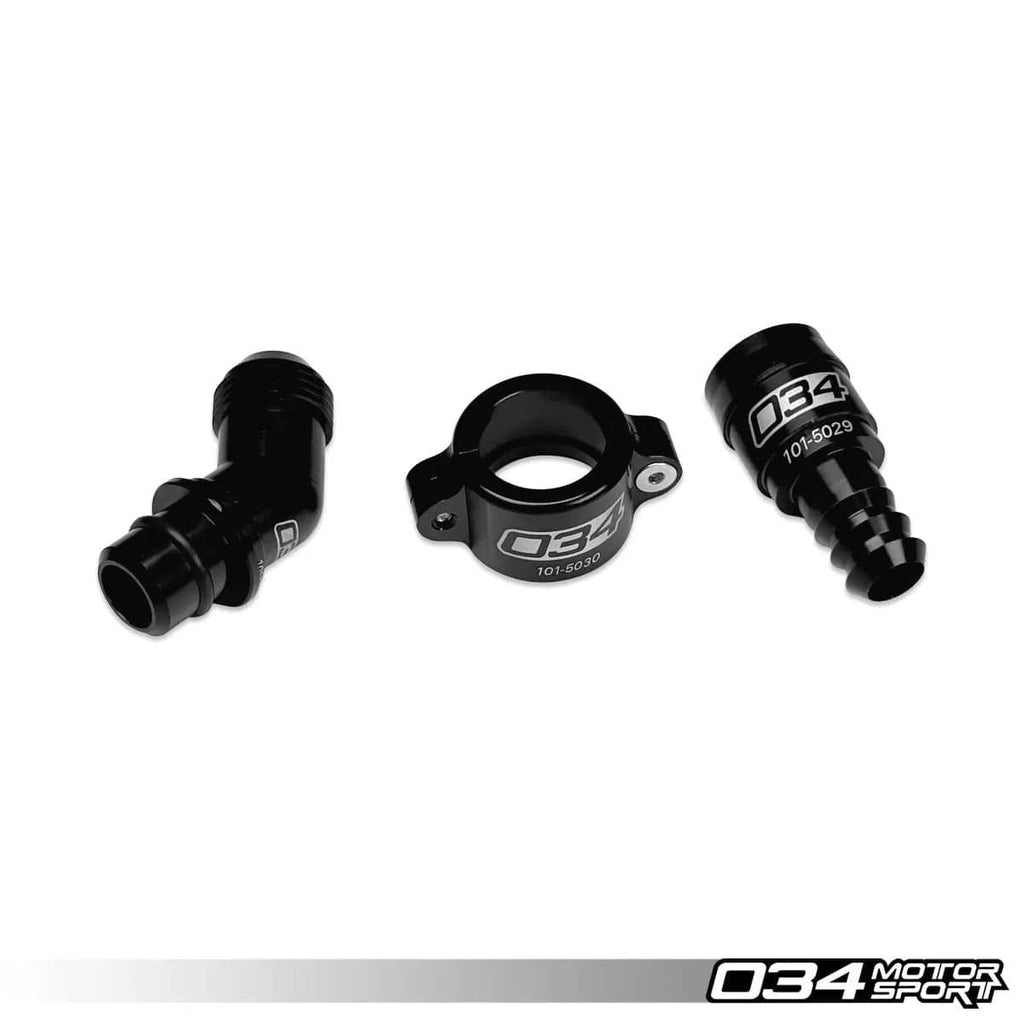 034Motorsport Billet Catch Can Kit - VW / Audi / MK8 / GTI / 8Y / A3 / S3