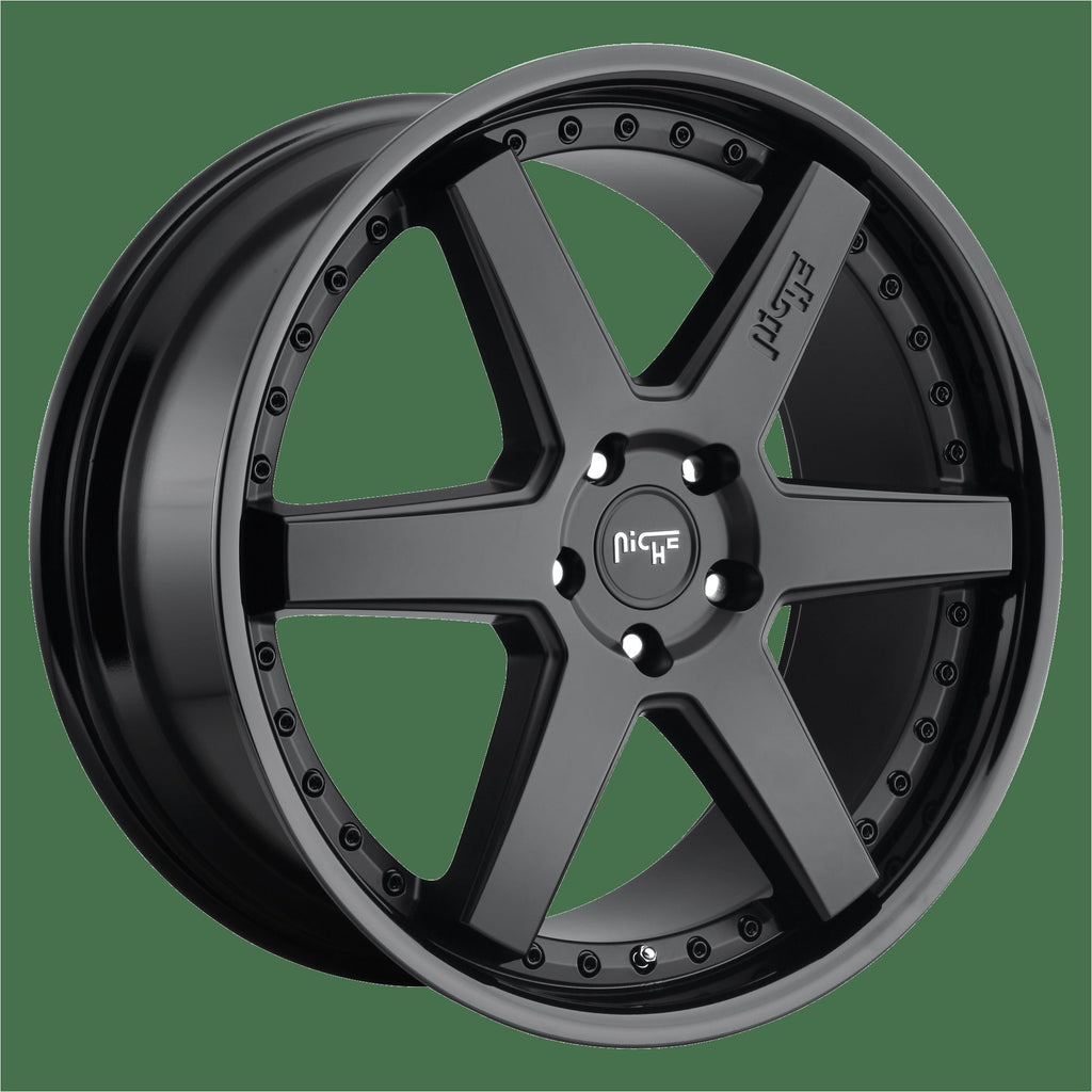 Niche 1PC M192 Altair 20" 5x112 Gloss Black Matte Black