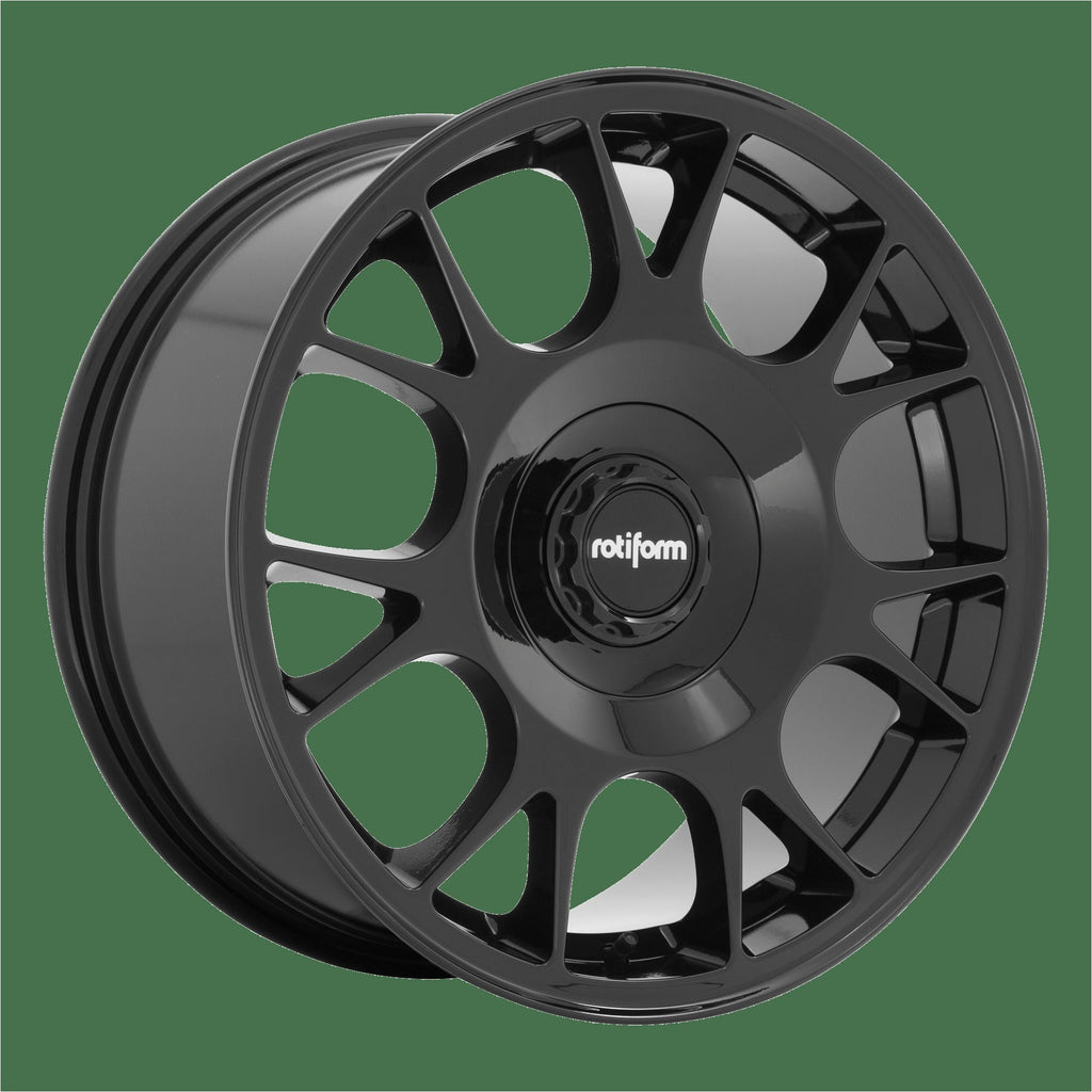Rotiform Cast TUF-R 18" 5x112/5x114.3 Glossy Black