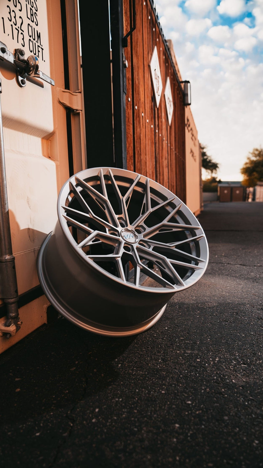Variant Wheels Maxim 19" Custom Drill Gloss Silver