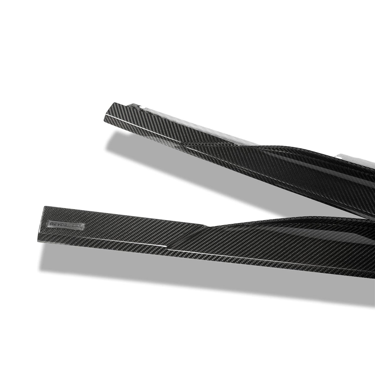 Revozport Carbon Fiber Side Skirts - Audi C8 RS7