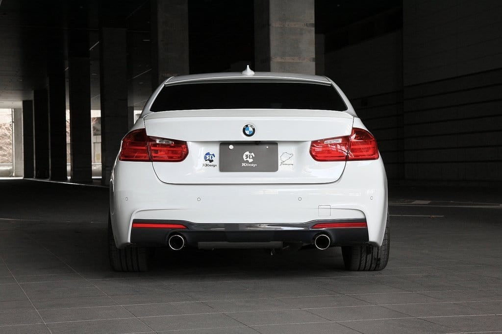 3D Design - 3 Series F30 / F31 M-Sport 335i Rear Diffuser 2 tip