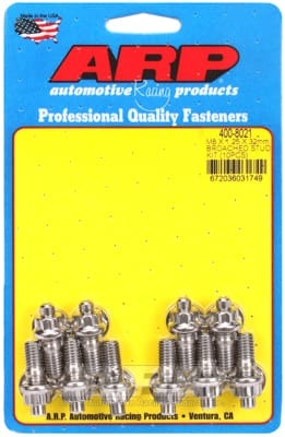 ARP M8 x 1.25 x 32mm Broached 10 Piece Stud Kit