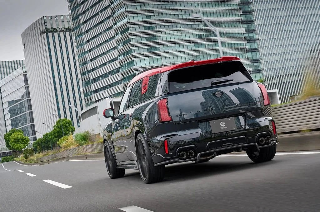 3D Design MINI U25 Countryman JCW Carbon Rear Diffuser (2025+)