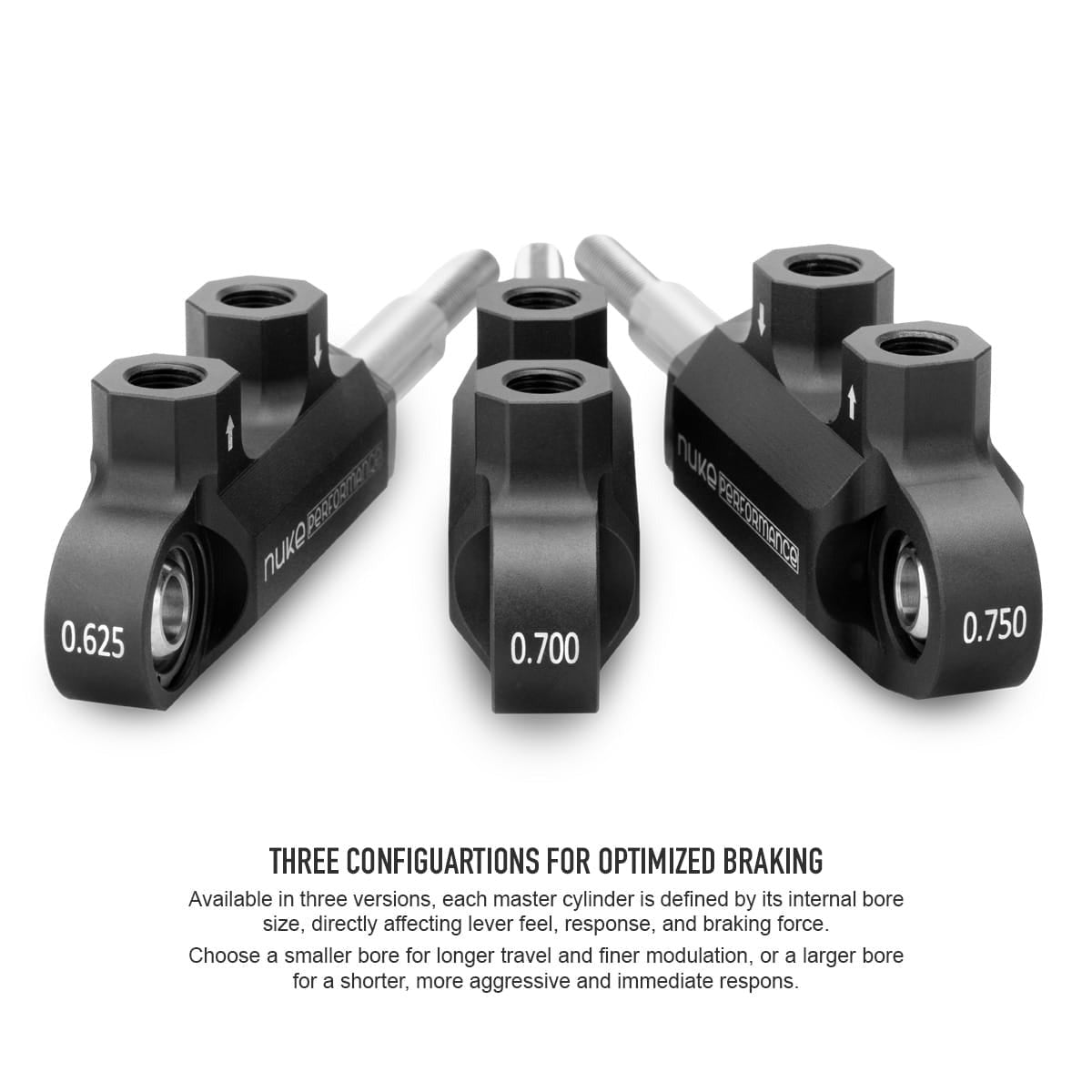 Nuke Performance SBM Master Cylinders - Spherical Bearing Mount