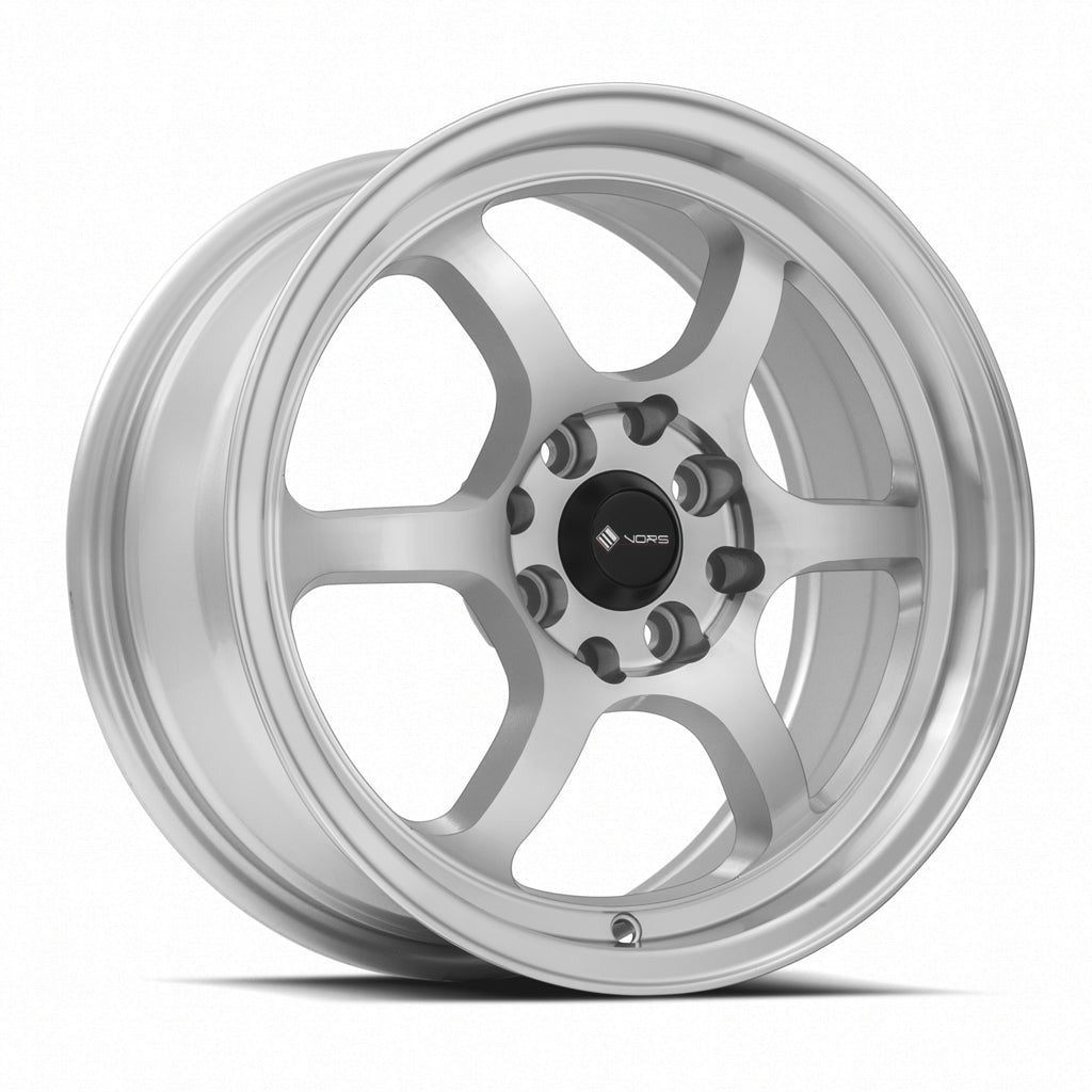 VORS LT61 15" 4x98 Silver Machined Face