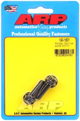 ARP Pontiac 12pt Fuel Pump Bolt Kit