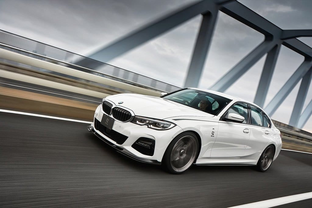 3D Design - 3 Series G20 / G21 M-Sport Front Lip Spoiler Carbon