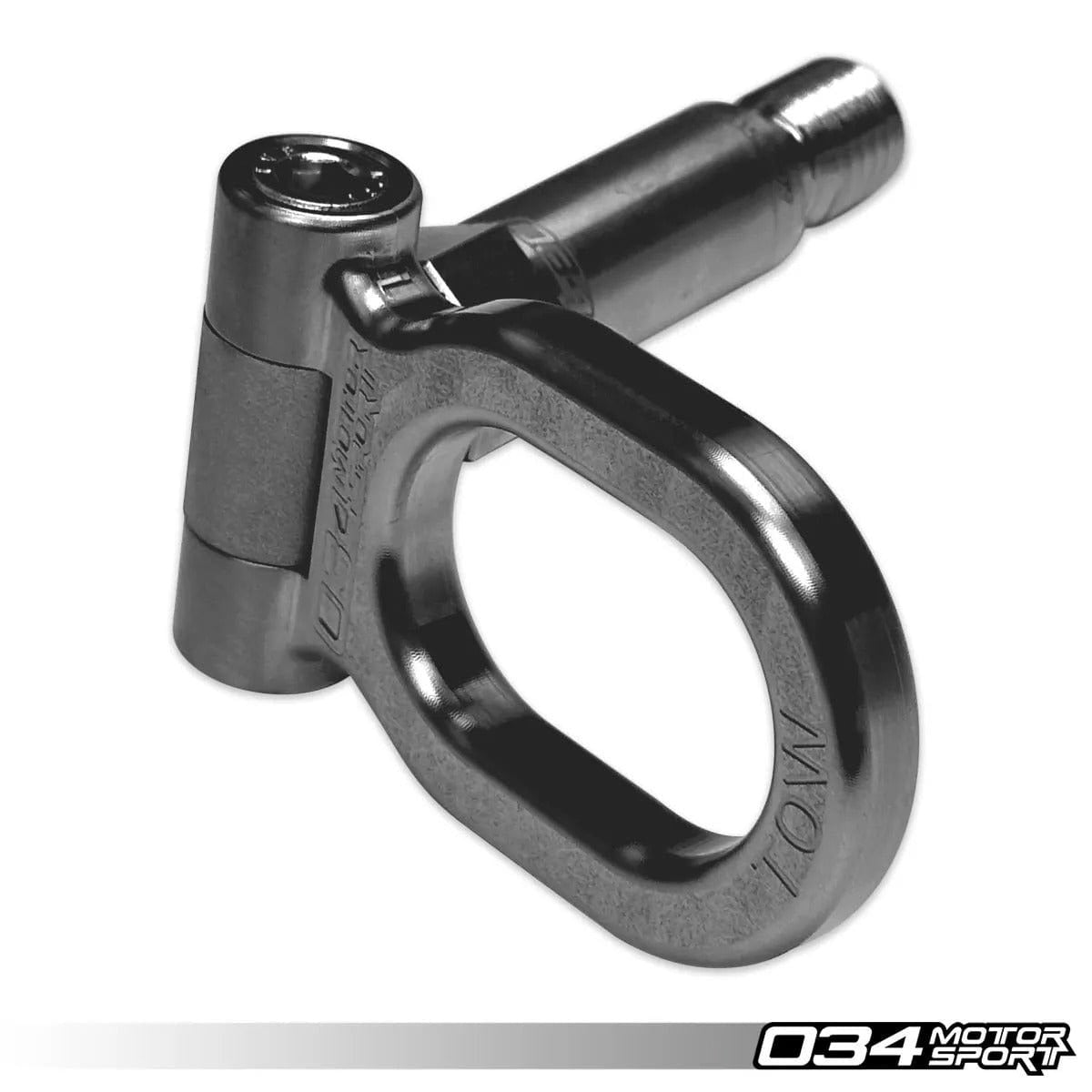 034Motorsport Stainless Steel Tow Hook (100mm) - Audi / 8Y / A3 / S3 / RS3