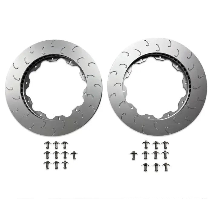034 Motorsport Replacement Big Brake Package Front Rotor Ring Set - Audi / B9 / B9.5 / S4 / S5 / & More