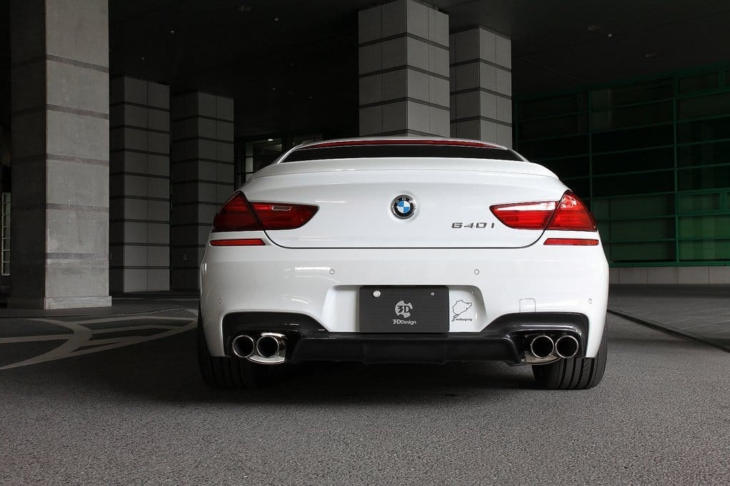 3D Design - 6 Series F06 / F12 / F13 M-Sport Rear Diffuser Carbon