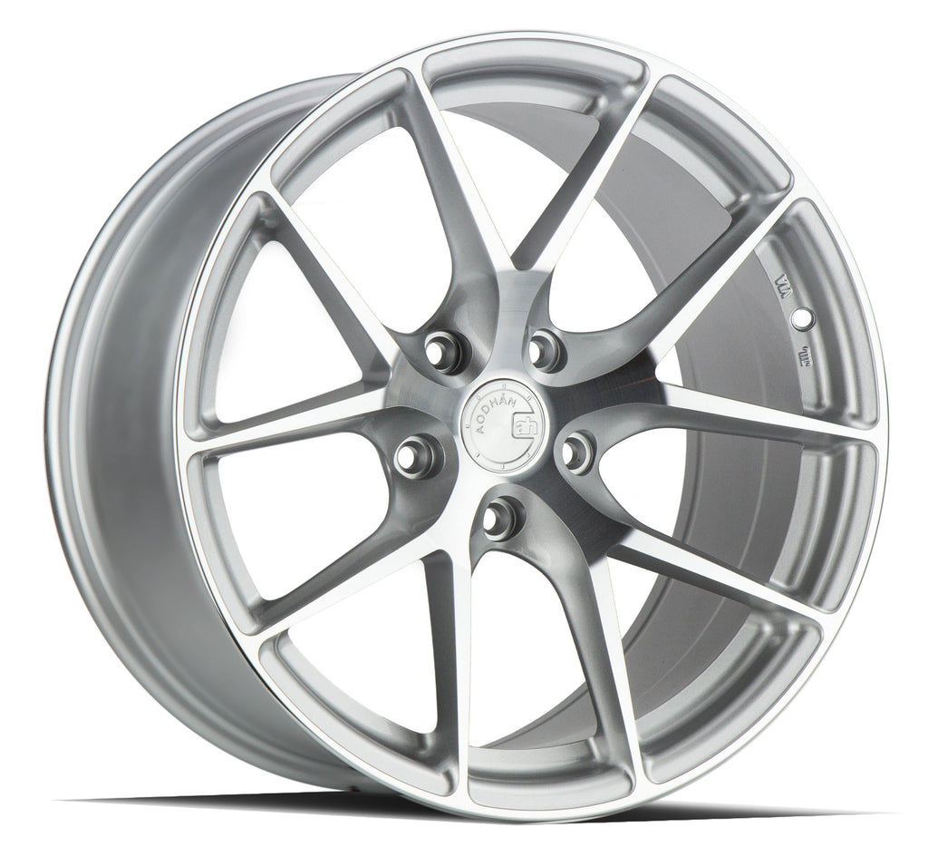 Aodhan AFF7 19" 5x112 Gloss Silver Machined Face