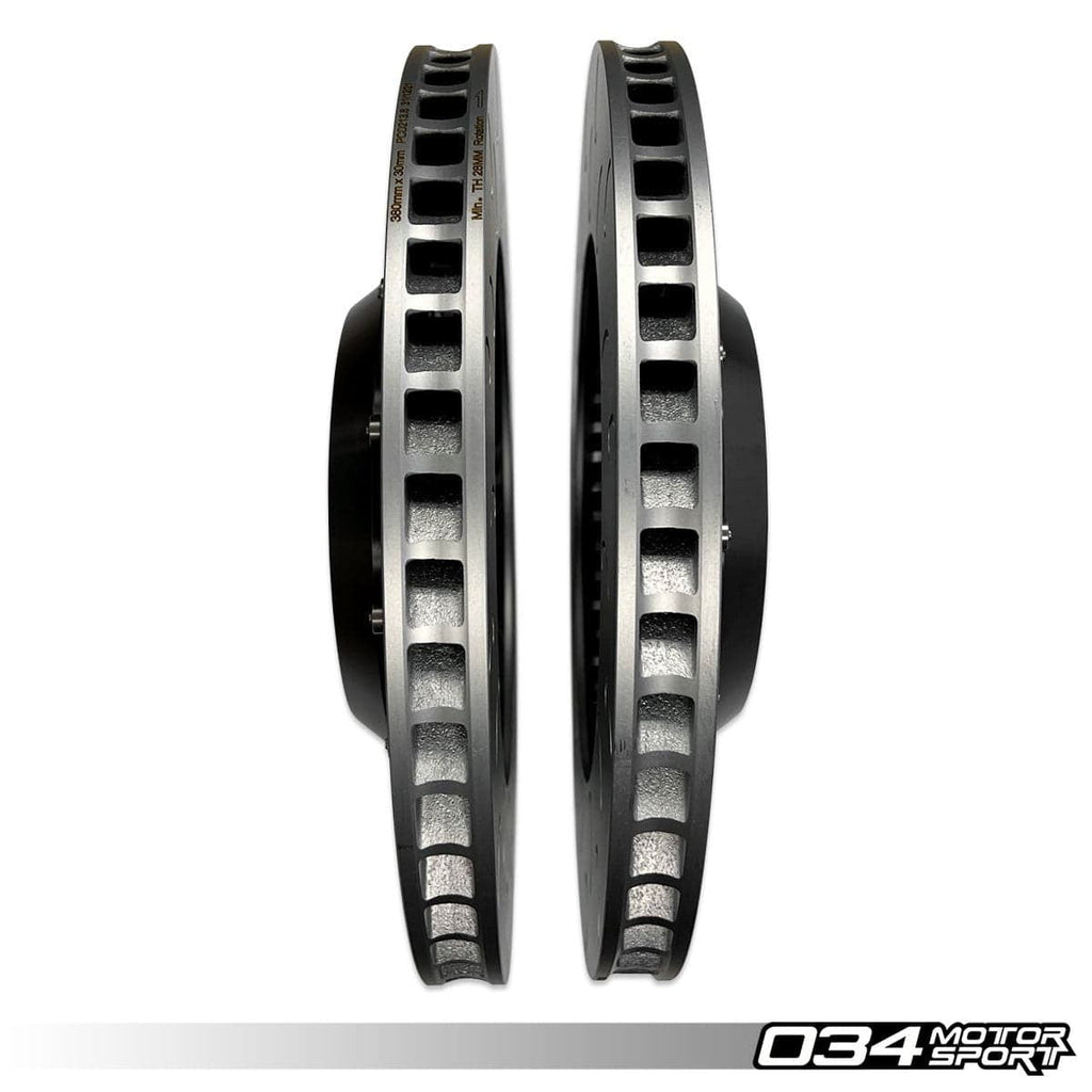 034Motorsport 2-Piece 380MM Floating Front Brake Rotor Upgrade for BMW F8X M2 / M3 / M4
