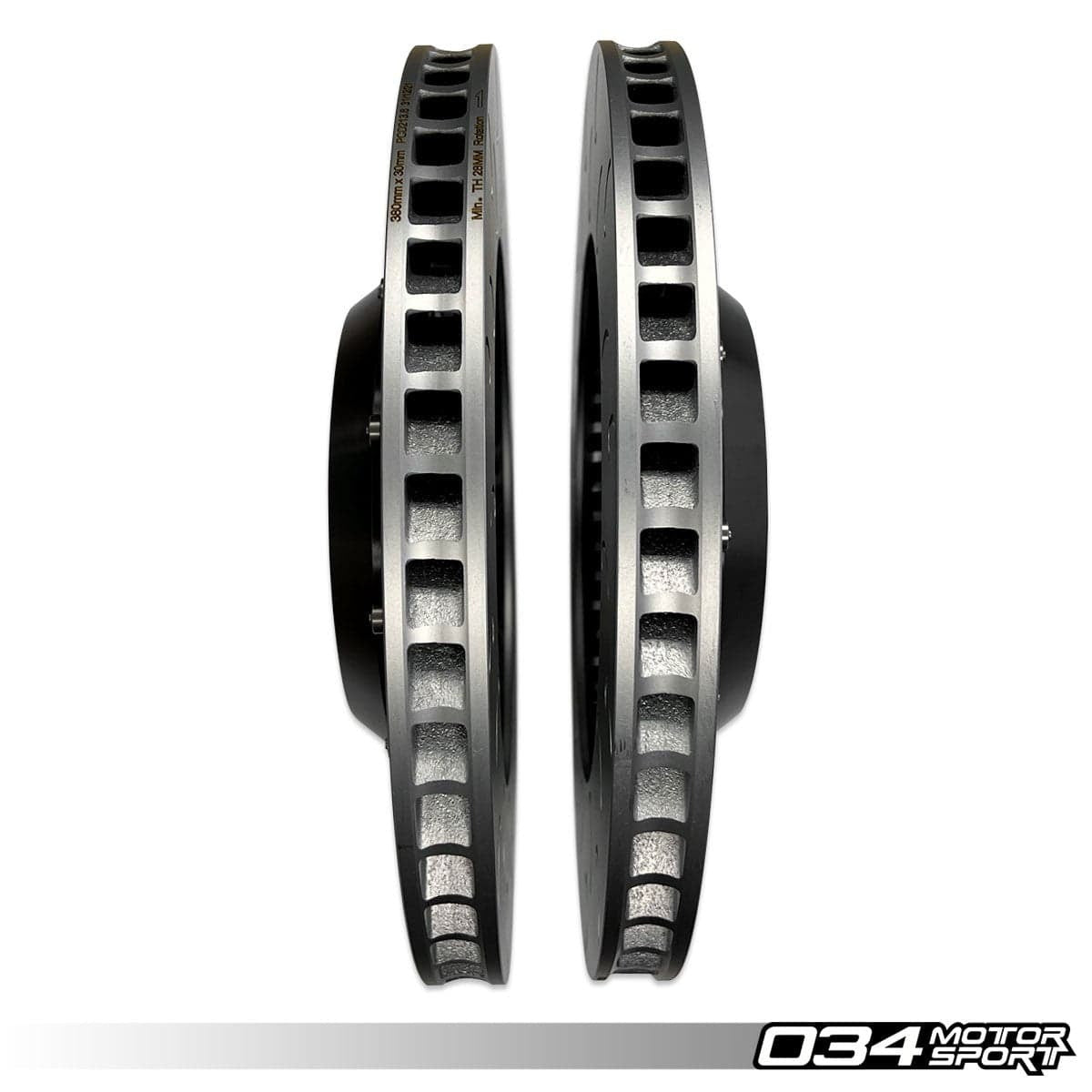 034Motorsport 2-Piece 380MM Floating Front Brake Rotor Upgrade for BMW F8X M2 / M3 / M4