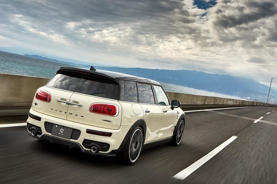 3D Design F54 Mini Cooper Clubman JCW Carbon Rear Diffuser