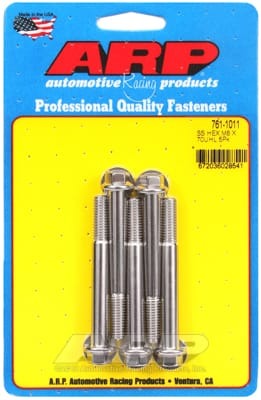 ARP M8 X 1.25 X 70 Hex SS Bolts