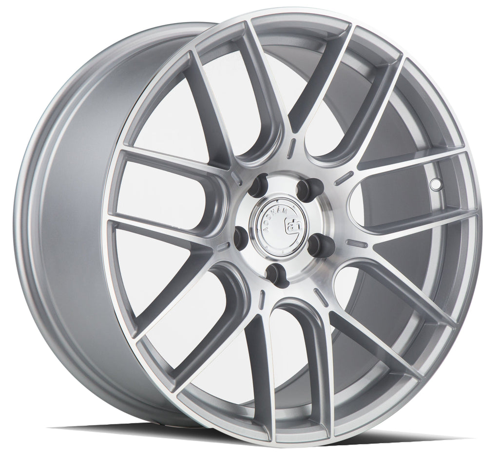 Aodhan AH-X 18" 5x112 Gloss Silver Machined Face