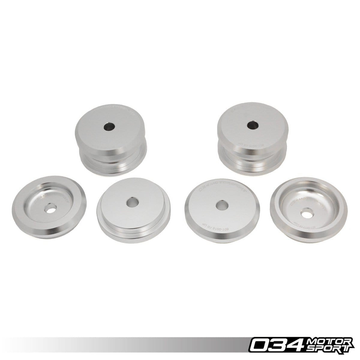 034Motorsport Subframe Bushings - Front - Billet Aluminum B5 / B6 / B7 Chassis