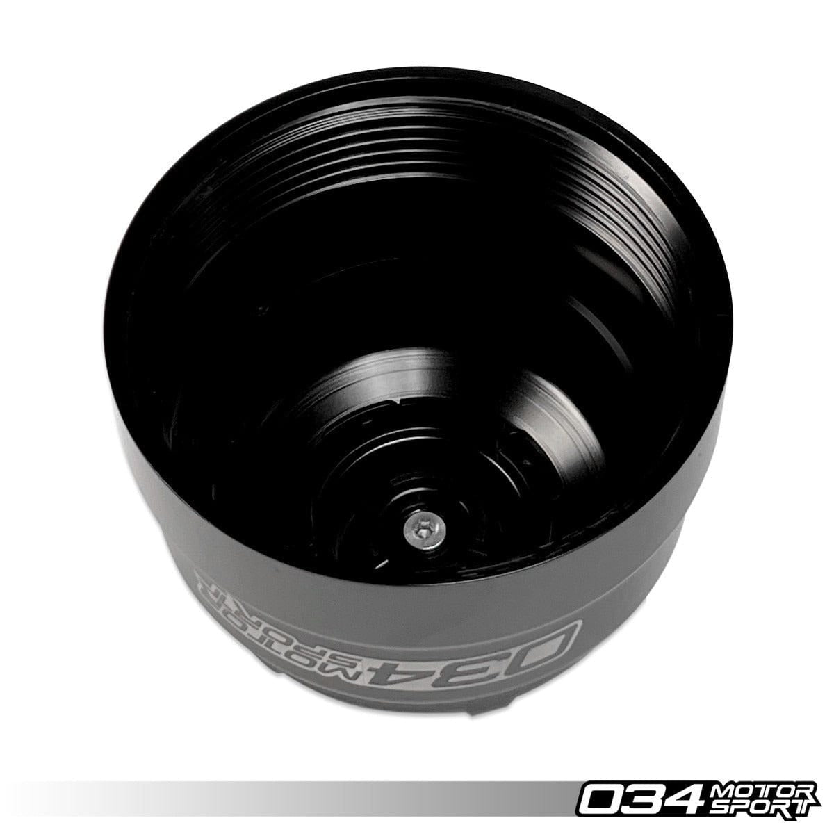 034Motorsport Billet Oil Filter Cap - Audi / B8 / B8.5 / C7 / EA837 3.0T Supercharged Vehicles