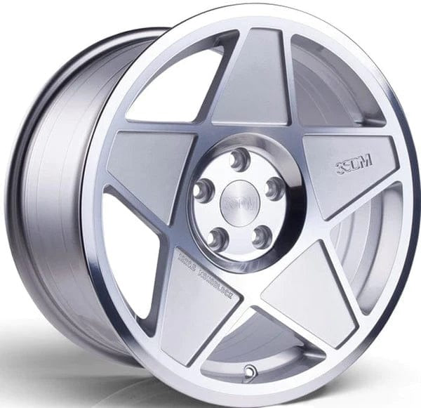 3SDM 0.05-SF 5x100 18" Silver Cut
