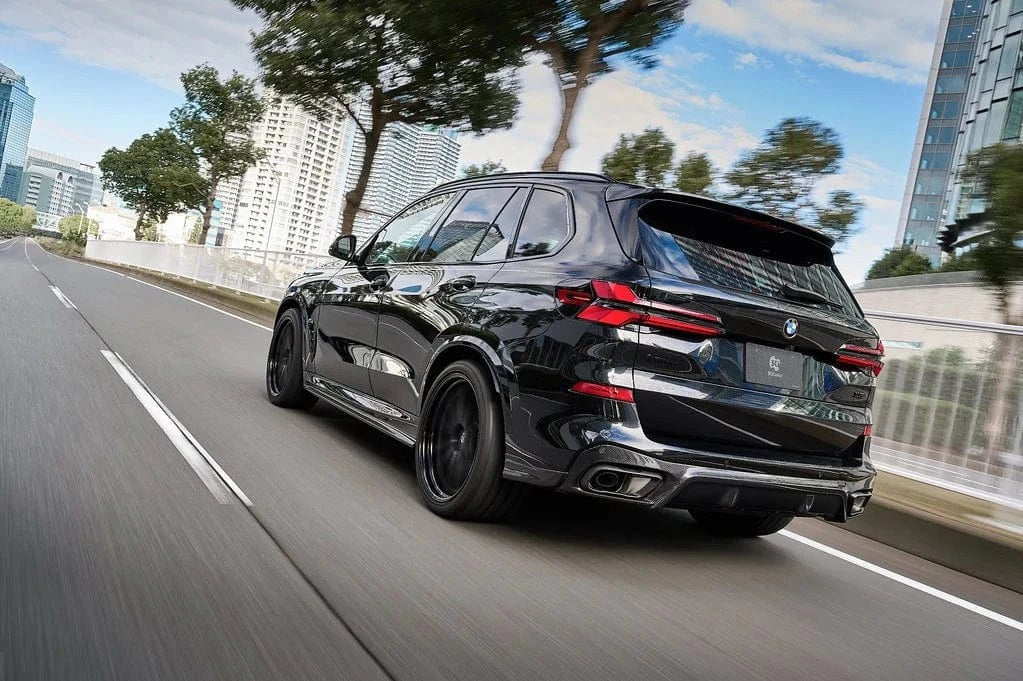3D Design LCI Carbon Rear Diffuser Set - BMW G05 X5